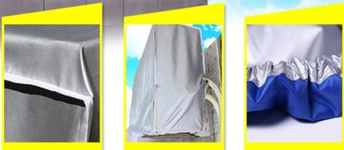 Kültéri klíma takaró, vízálló, hőálló  4 méretben