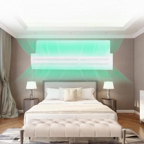 Univerzális fehér állítható szélességű légterelő klímákhoz, lukacsos 2db van raktáron