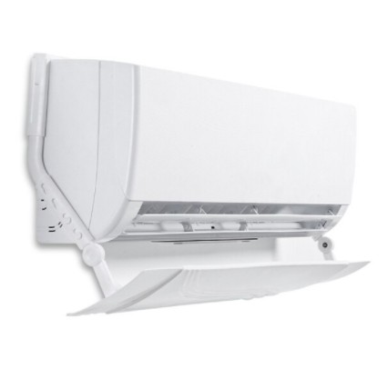 Hangable universal air conditioner wind deflector
