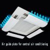 Air deflector kit for cassette type air conditioning units or ceiling cassette fan-coils – big