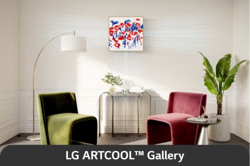 LG ARTCOOL Gallery Special Légkondicionáló Hűtésre és Fűtésre 3,5 kW  A12GA1