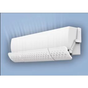   Összeszerelést nem igénylő légterelő nagy klímákhoz is kiválló