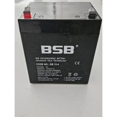 Akkumulátor 12V/ 4 AH