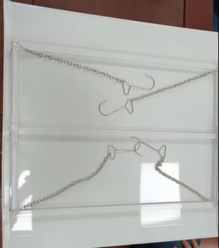 Légterelő légcsatornás beömlő nyilásokra, anemostat nyilások ele, intézményekbe, boltokba, áruházakba  60cm