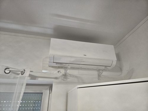 Átlátszó légterelő 