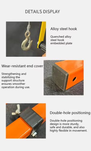 Emelőkonzol Kültéri Egységhez